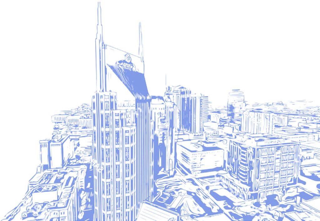 Stylized illustration of Nashville
